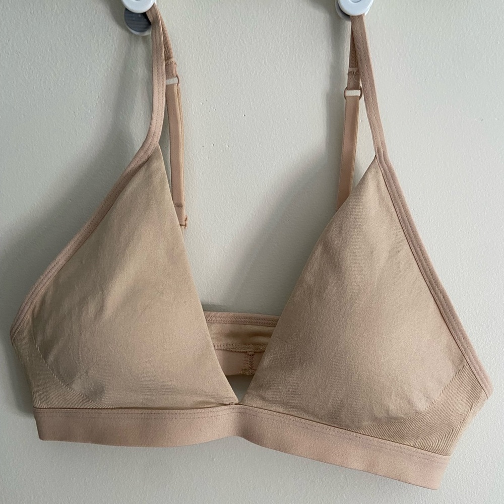 Inibud nude beige triangle bralette